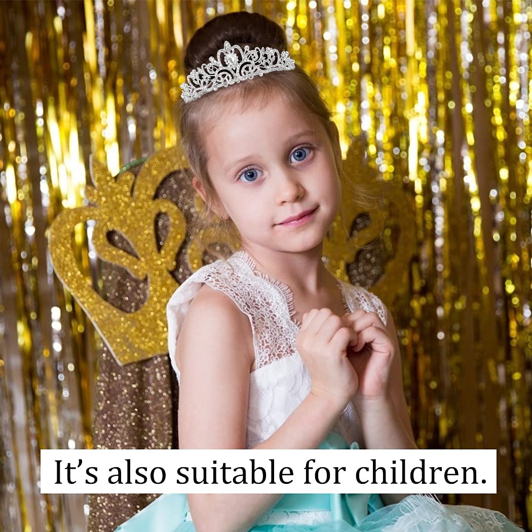 COCIDE Birthday Sash & Tiara Set - Rhinestone Tiara & Sash for Women's Birth Party Decoration Kit - Image 4