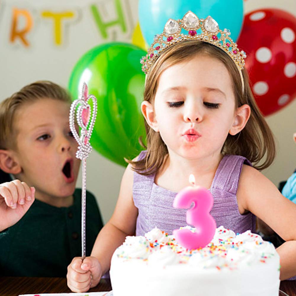 COCIDE Rapunzel Tiaras for Women Gold Crowns for Women Princess Crystal Rhinestone Hair Accessories for Girls Birthday Party Halloween Christmas Decoration - Image 4