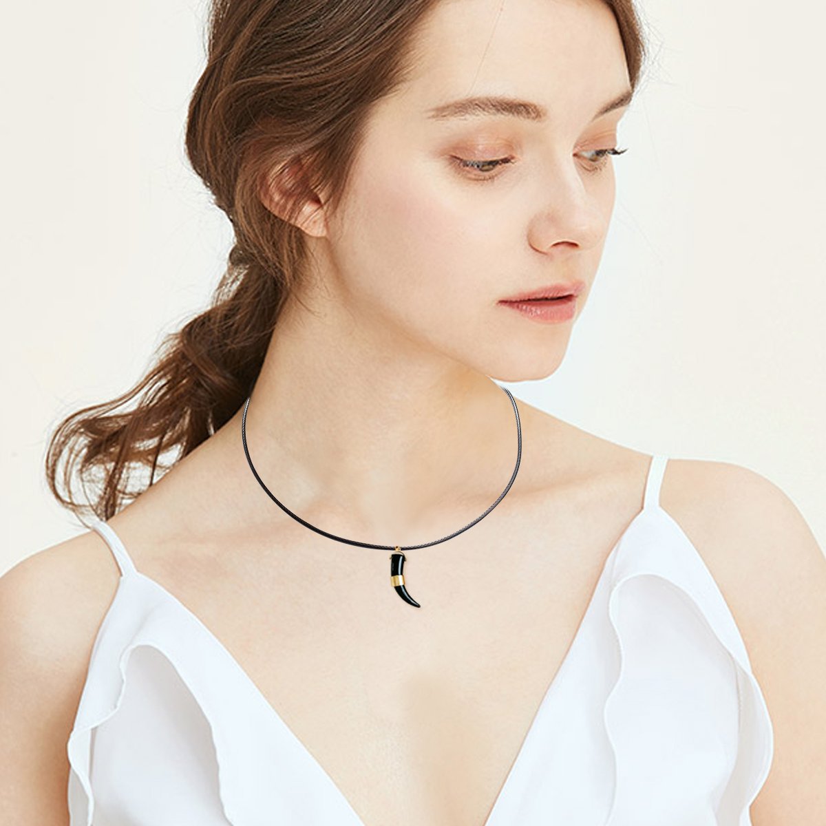 Exacoo 100 Pcs 2.0mm Black Necklace Cord with Lobster Claw Clasp for DIY Jewelry Making, 18 inches - Image 5