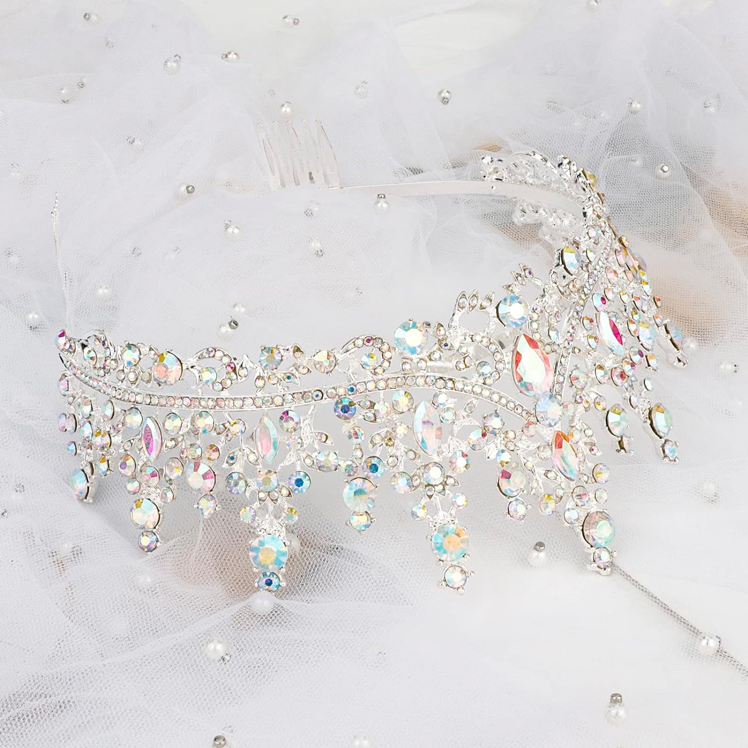 Sweet 16 Birthday Sashes and Tiaras for Women - 16th Crowns and Sashes for Girls Kit - Birthday Decoration - Party Gifts and Accessories - Image 5